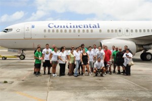 Continental-United Plane Pull Event